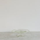 Vintage Glass Cake Plate - elsie green - The French Kitchen