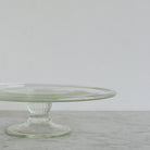 Vintage Glass Cake Plate - elsie green - The French Kitchen