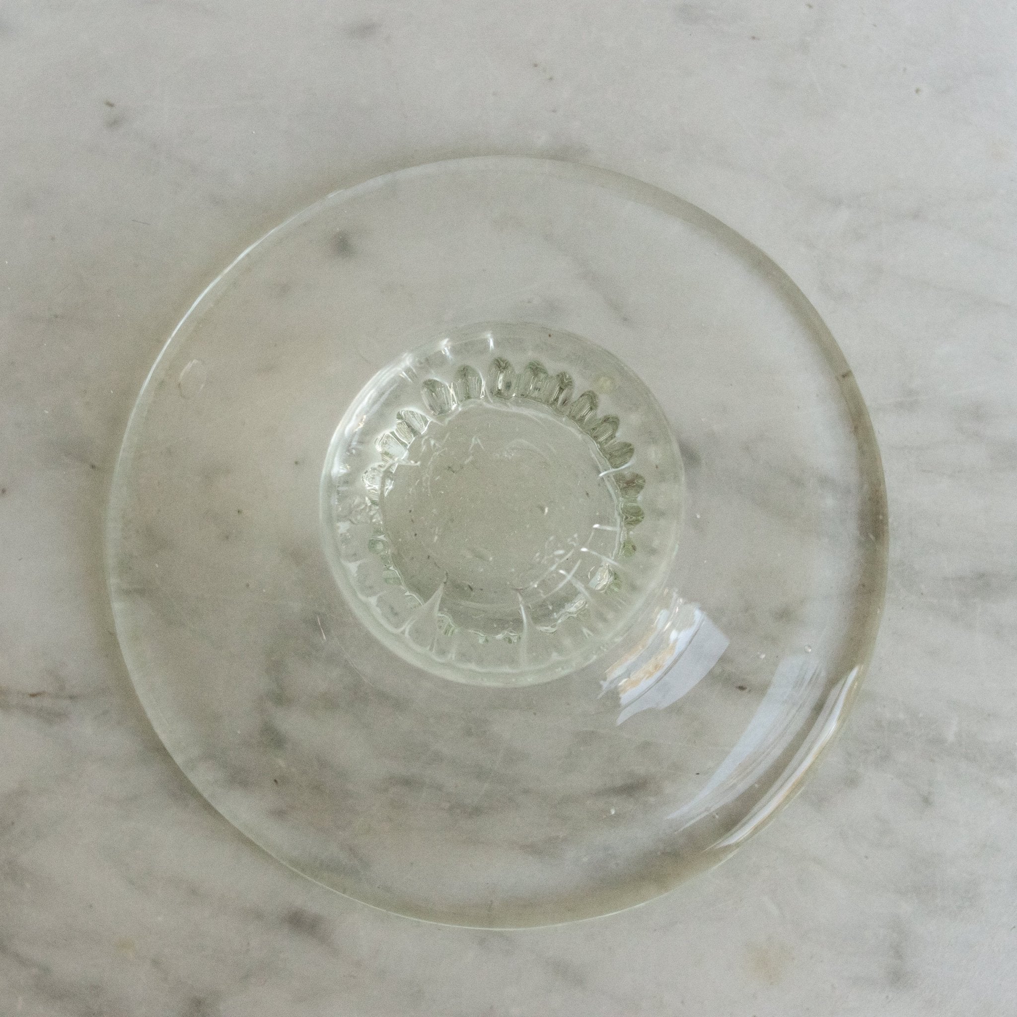 Vintage Glass Cake Plate - elsie green - The French Kitchen