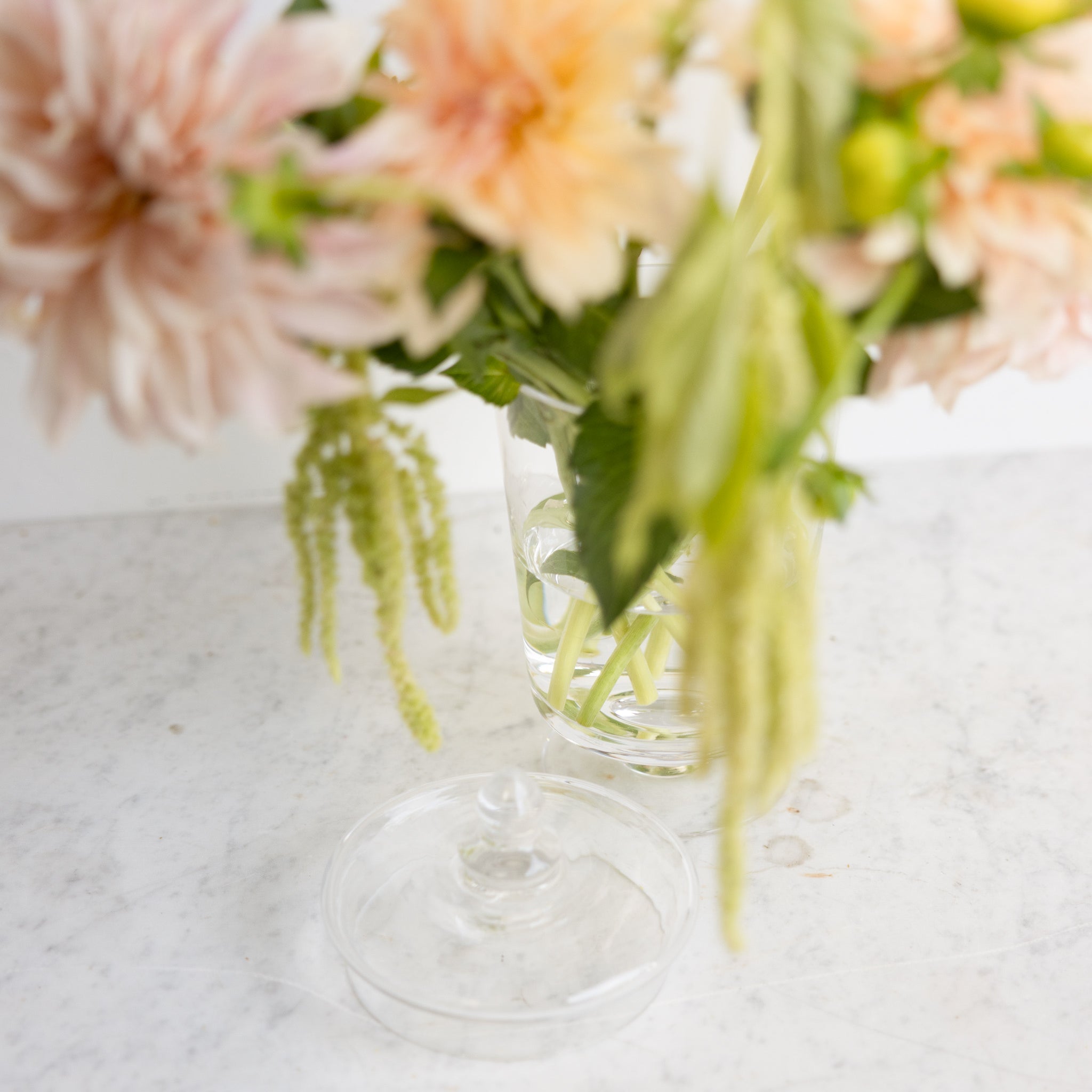 Vintage Glass Candy Jar - elsie green - Decor