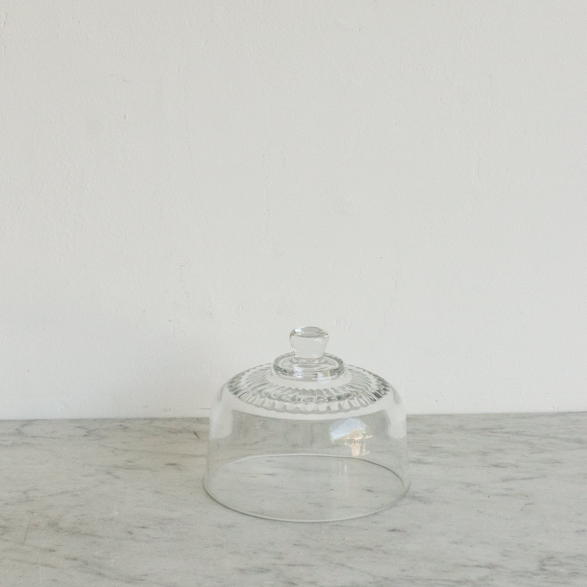 Vintage Glass Cheese Dome With Plate - elsie green - The French Kitchen
