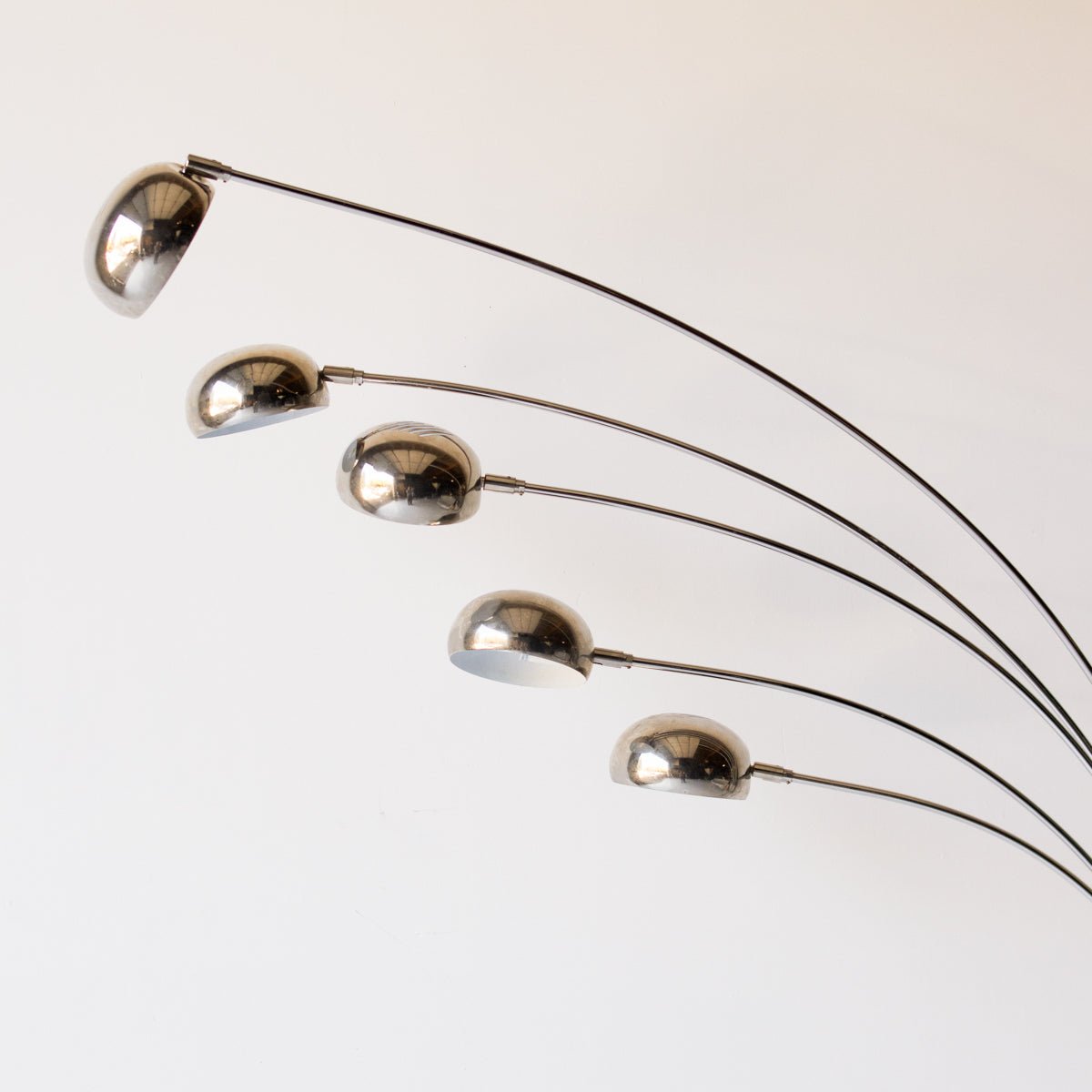 Vintage Gustav Arco Floor Lamp - elsie green - decor