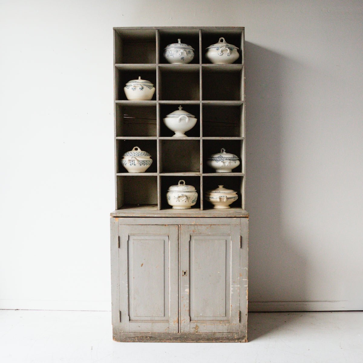 Vintage Hardware Cabinet - elsie green - furniture