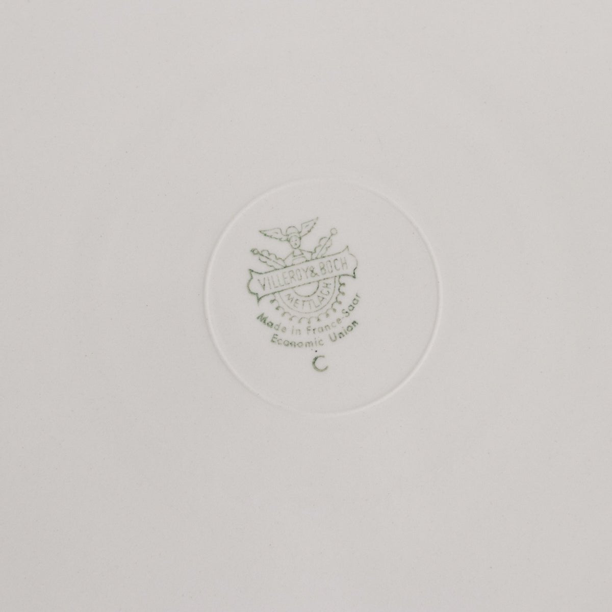 Vintage Ironstone Platter With Silver Tart Server - elsie green - The French Kitchen