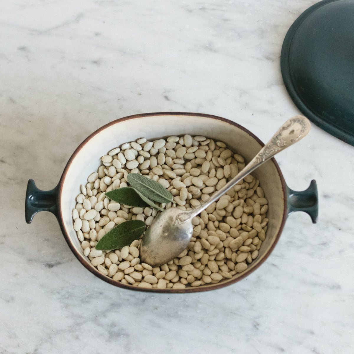 Vintage Le Creuset Cocotte - elsie green - the french kitchen