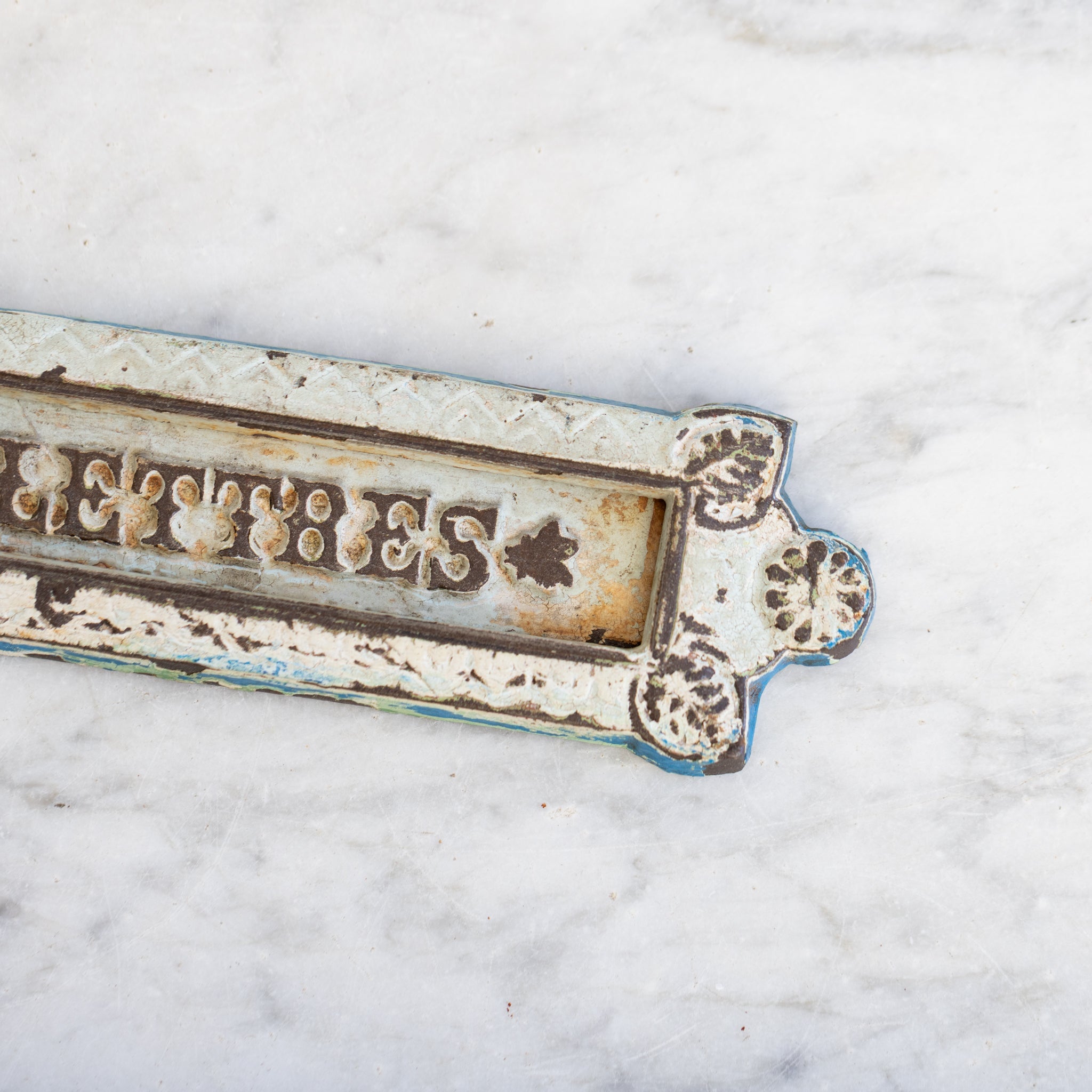 Vintage Letterbox Cover - elsie green - decor
