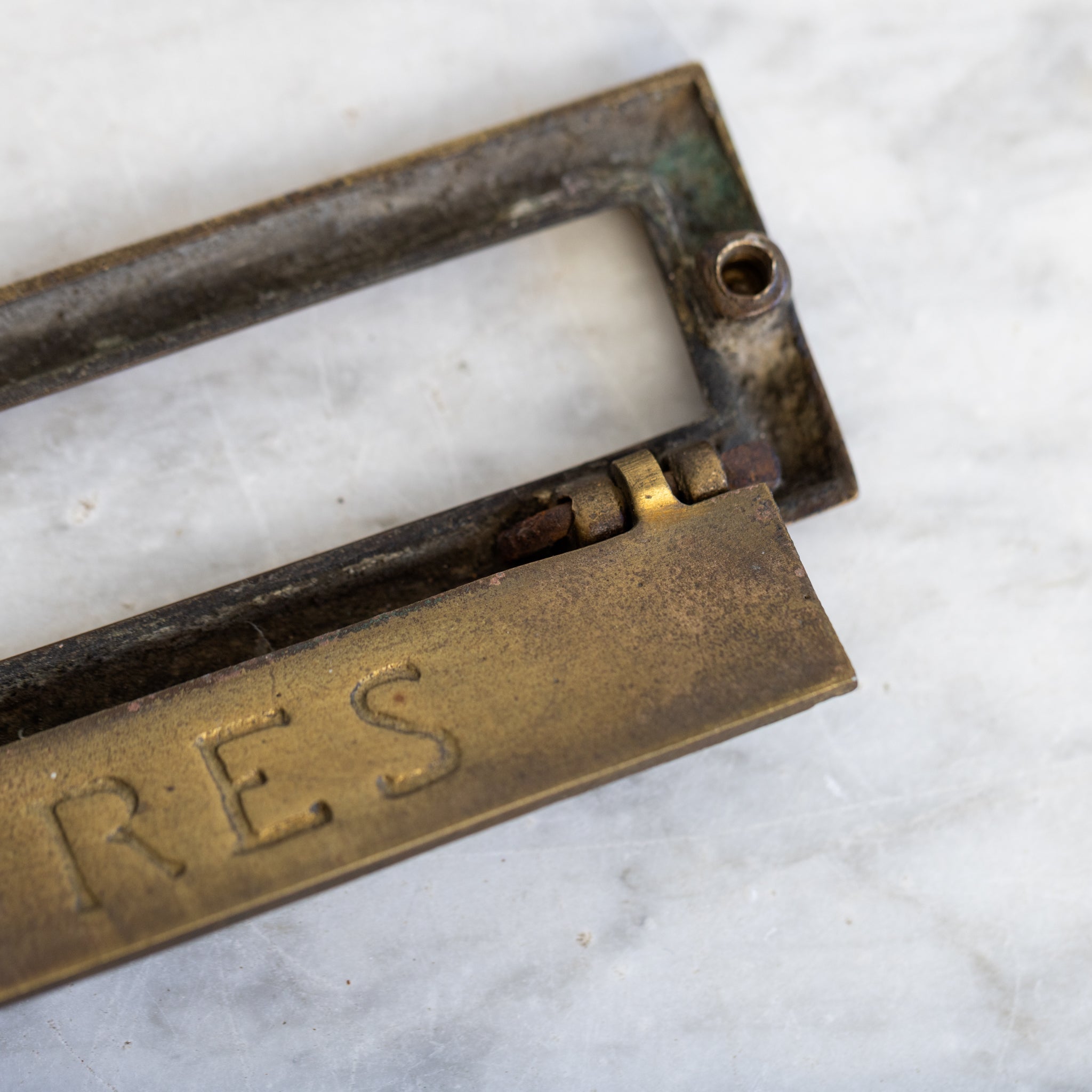 Vintage Letterbox Cover - elsie green - decor