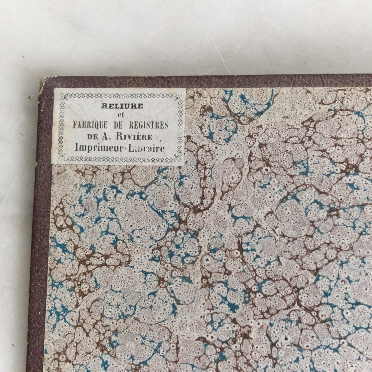 Vintage Library Book | L'Histoire de Paris - elsie green - decor