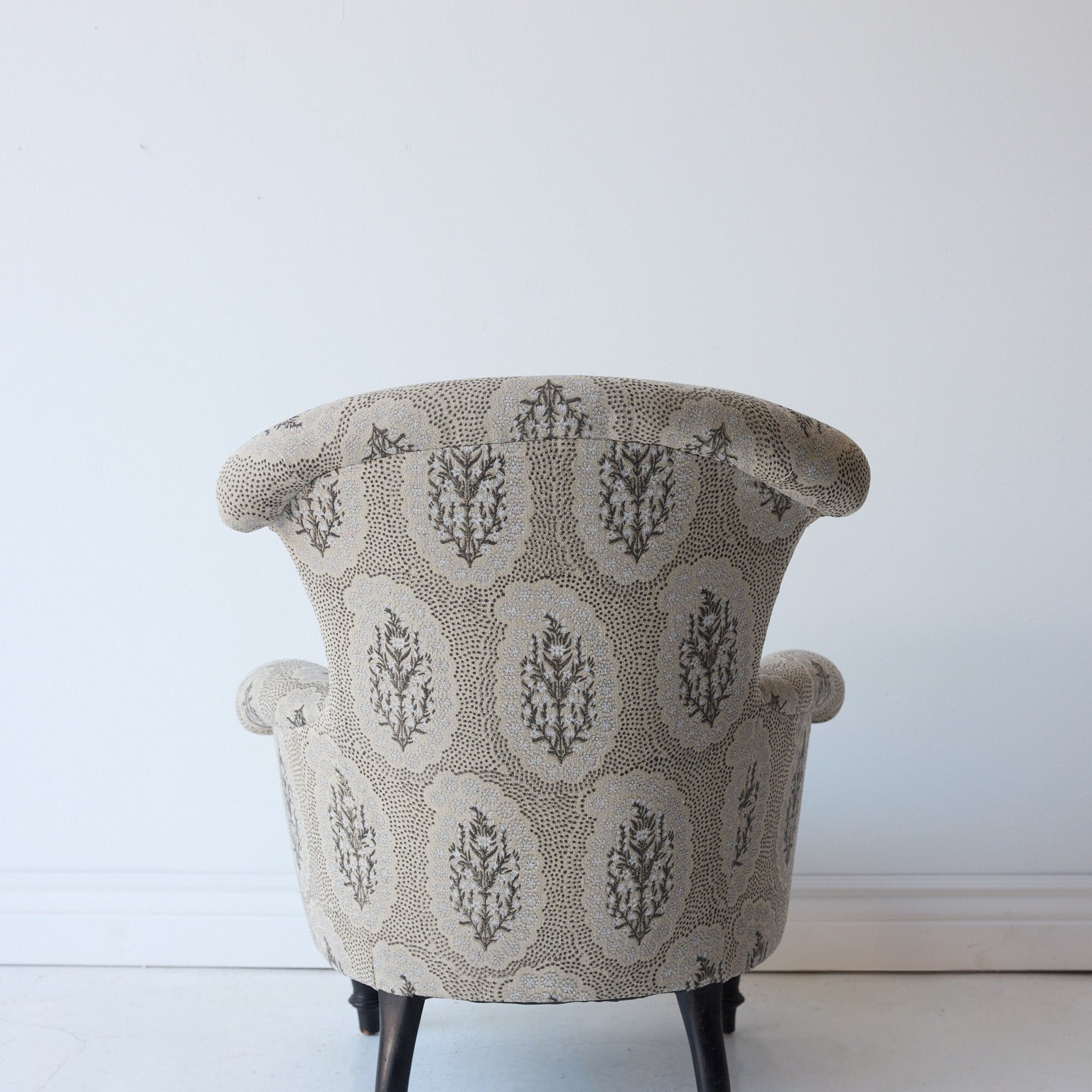 Vintage Louis Philippe Accent Chair | Winfleur Graphite - elsie green - furniture