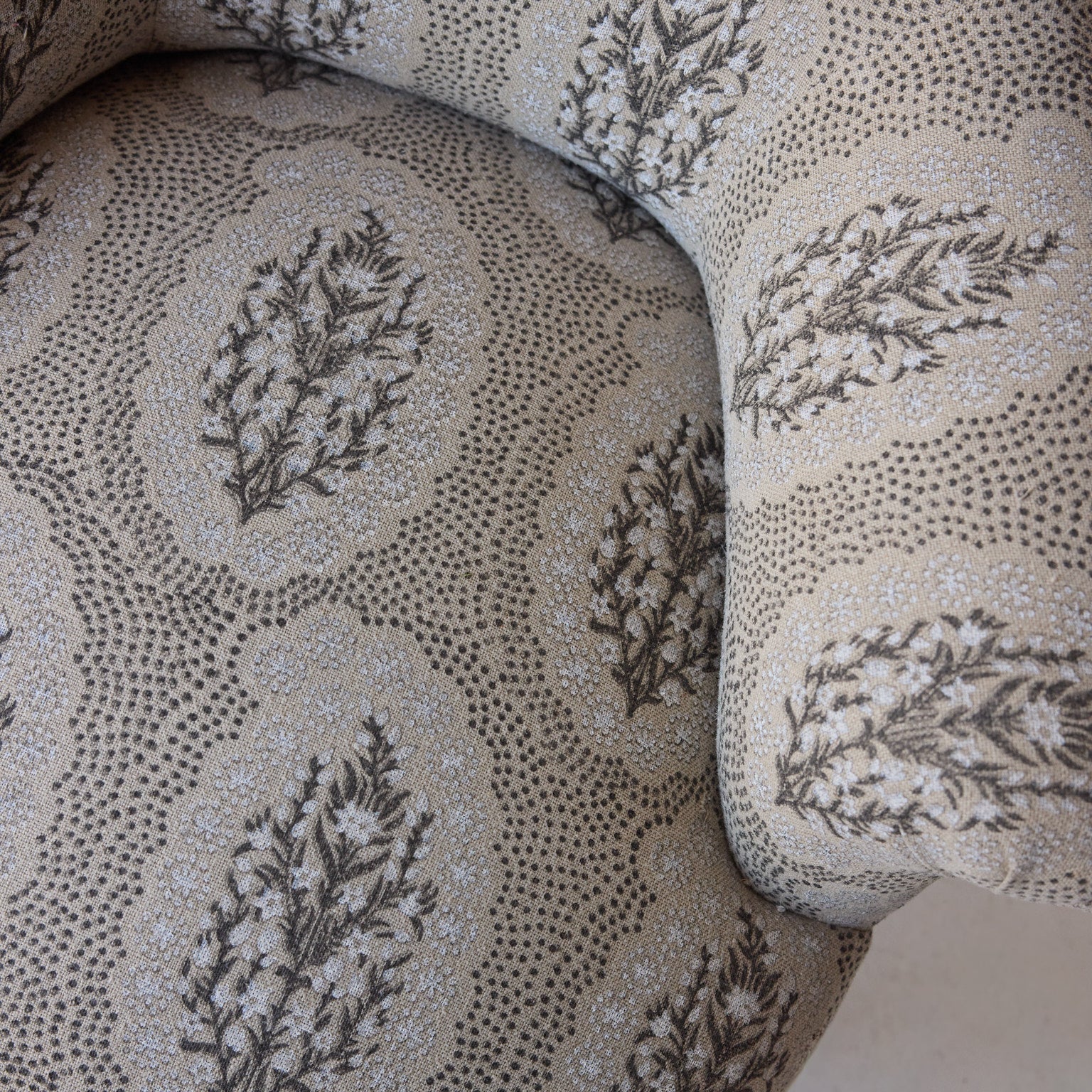 Vintage Louis Philippe Accent Chair | Winfleur Graphite - elsie green - furniture