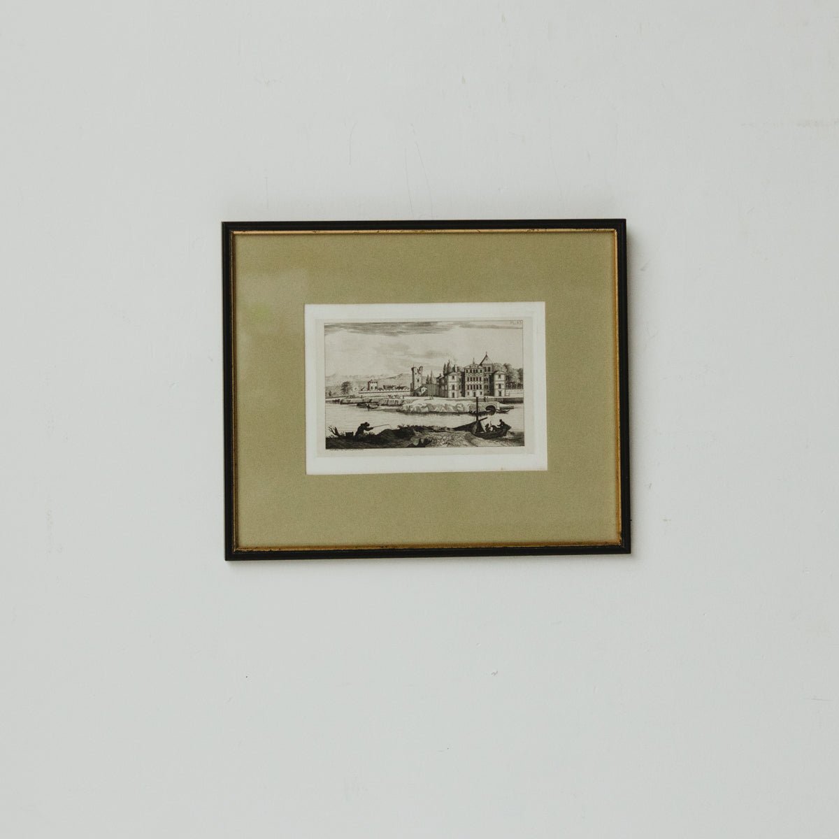 Vintage Lyon Etching | Maison de Vimy Lyon - elsie green - art