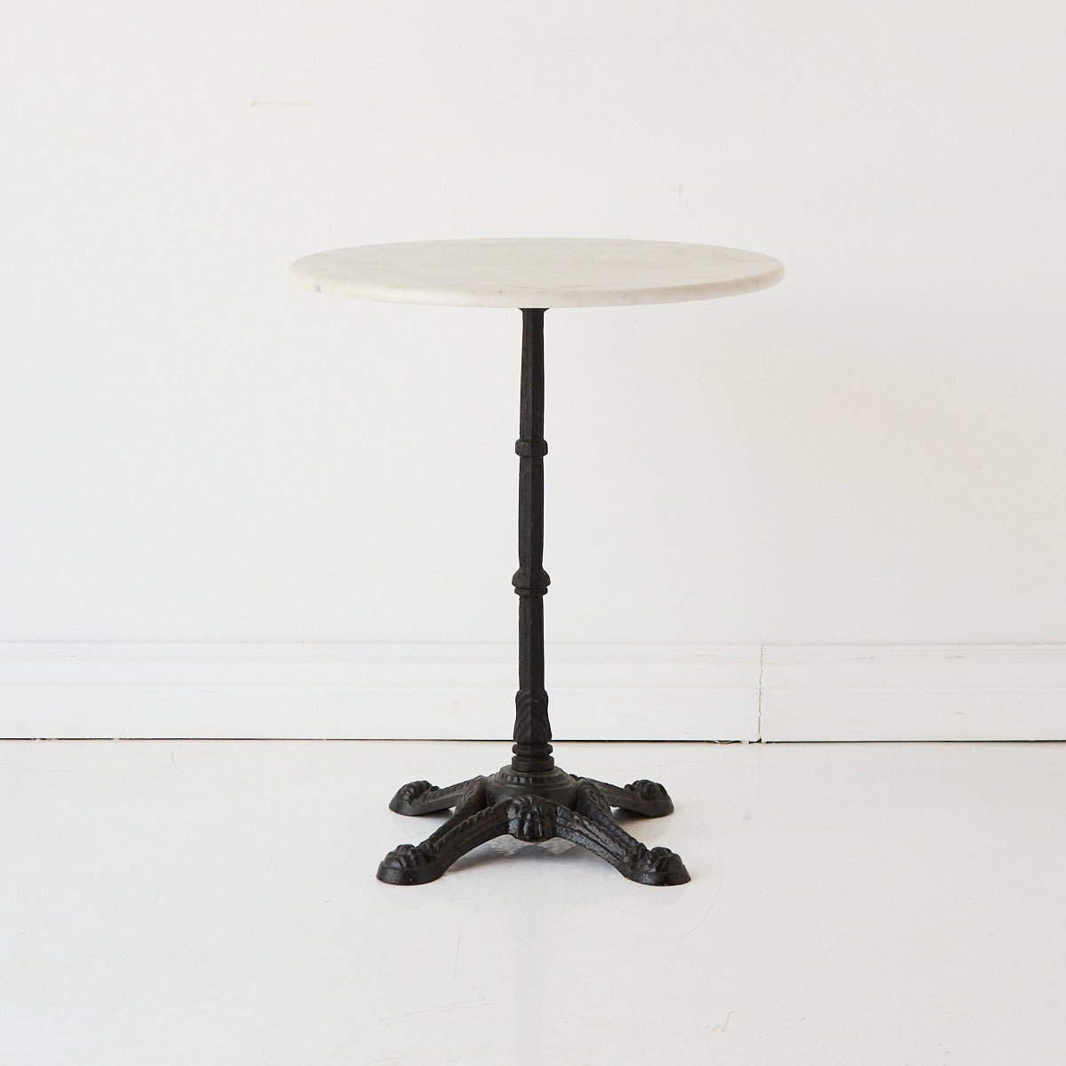 Vintage Marble Pedestal Table - elsie green - furniture