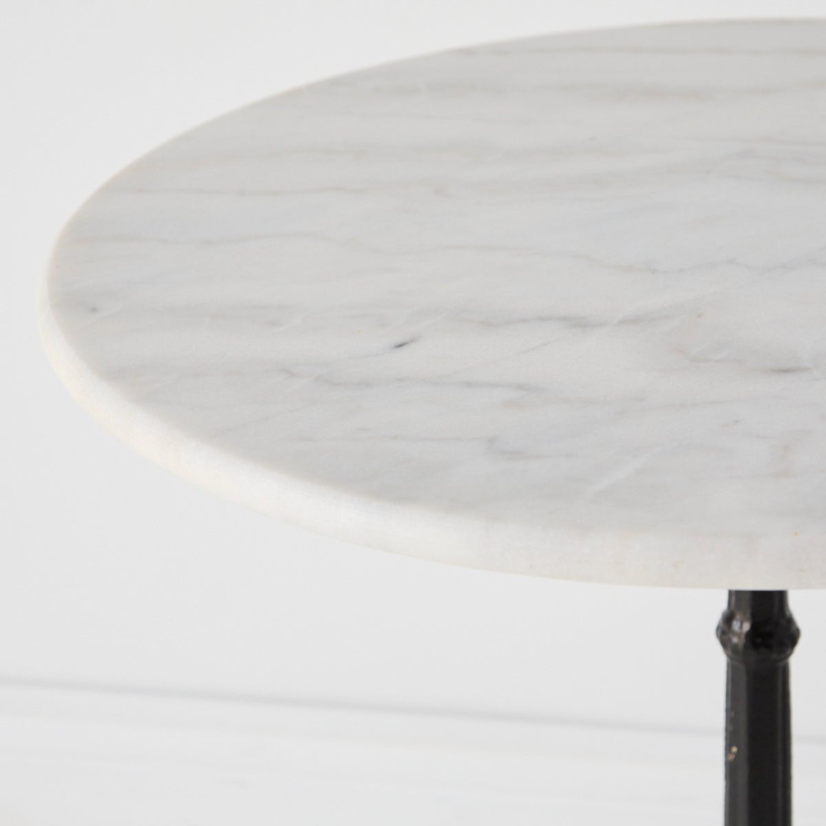 Vintage Marble Pedestal Table - elsie green - furniture
