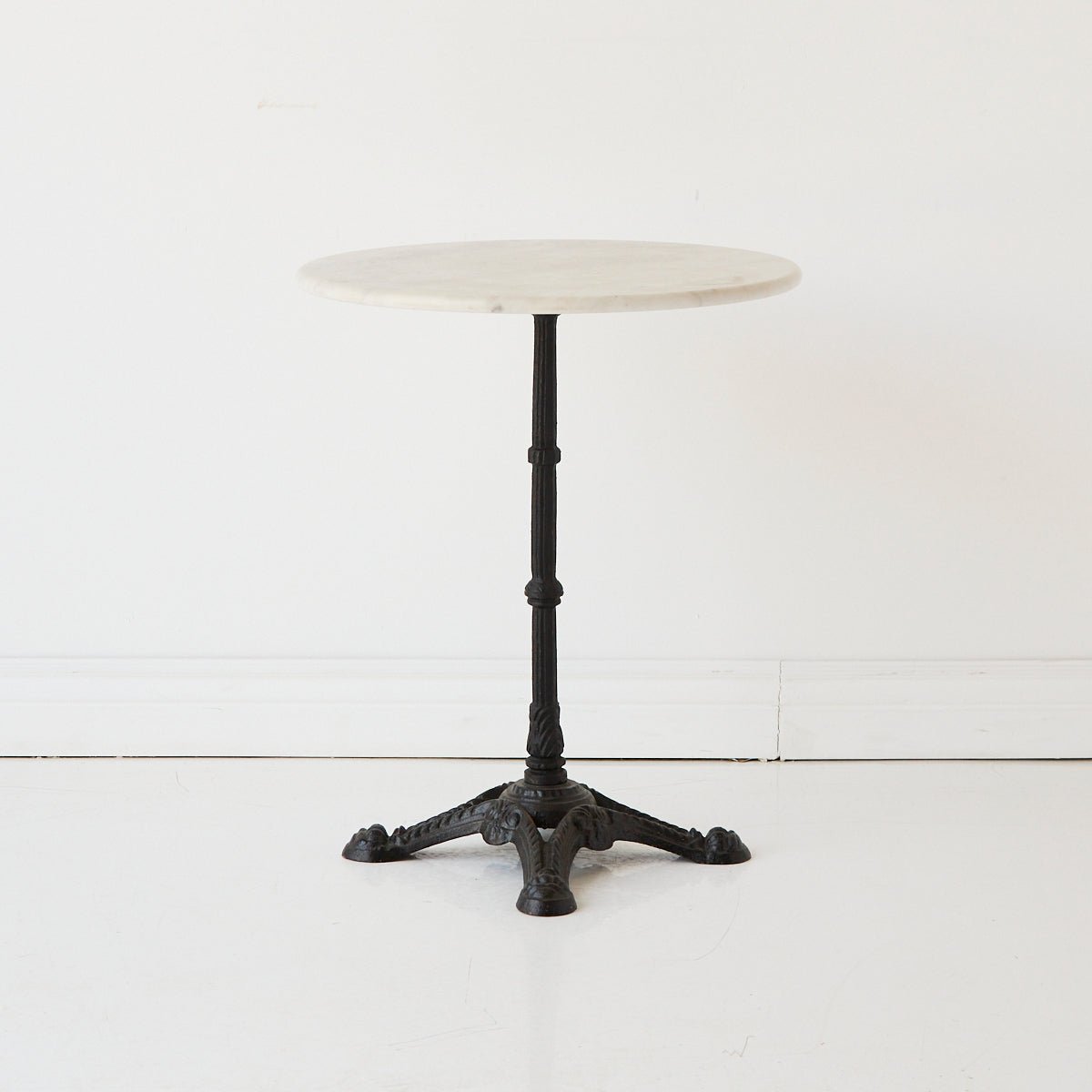 Vintage Marble Pedestal Table - elsie green - furniture