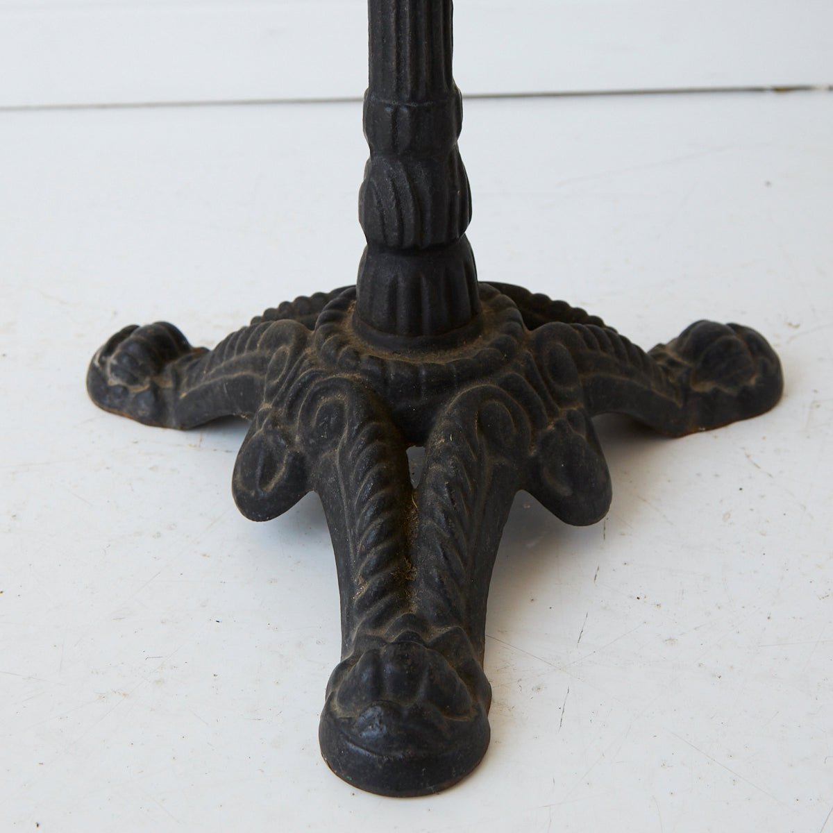 Vintage Marble Pedestal Table - elsie green - furniture