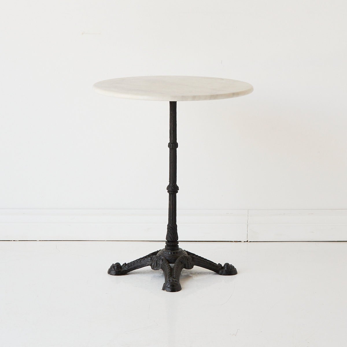 Vintage Marble Pedestal Table - elsie green - furniture