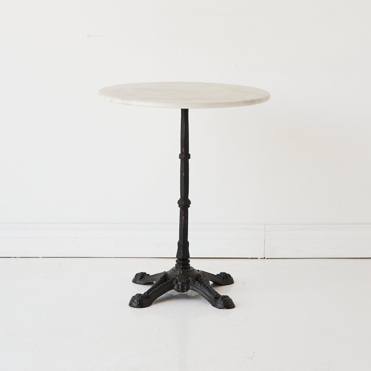 Vintage Marble Pedestal Table - elsie green - furniture