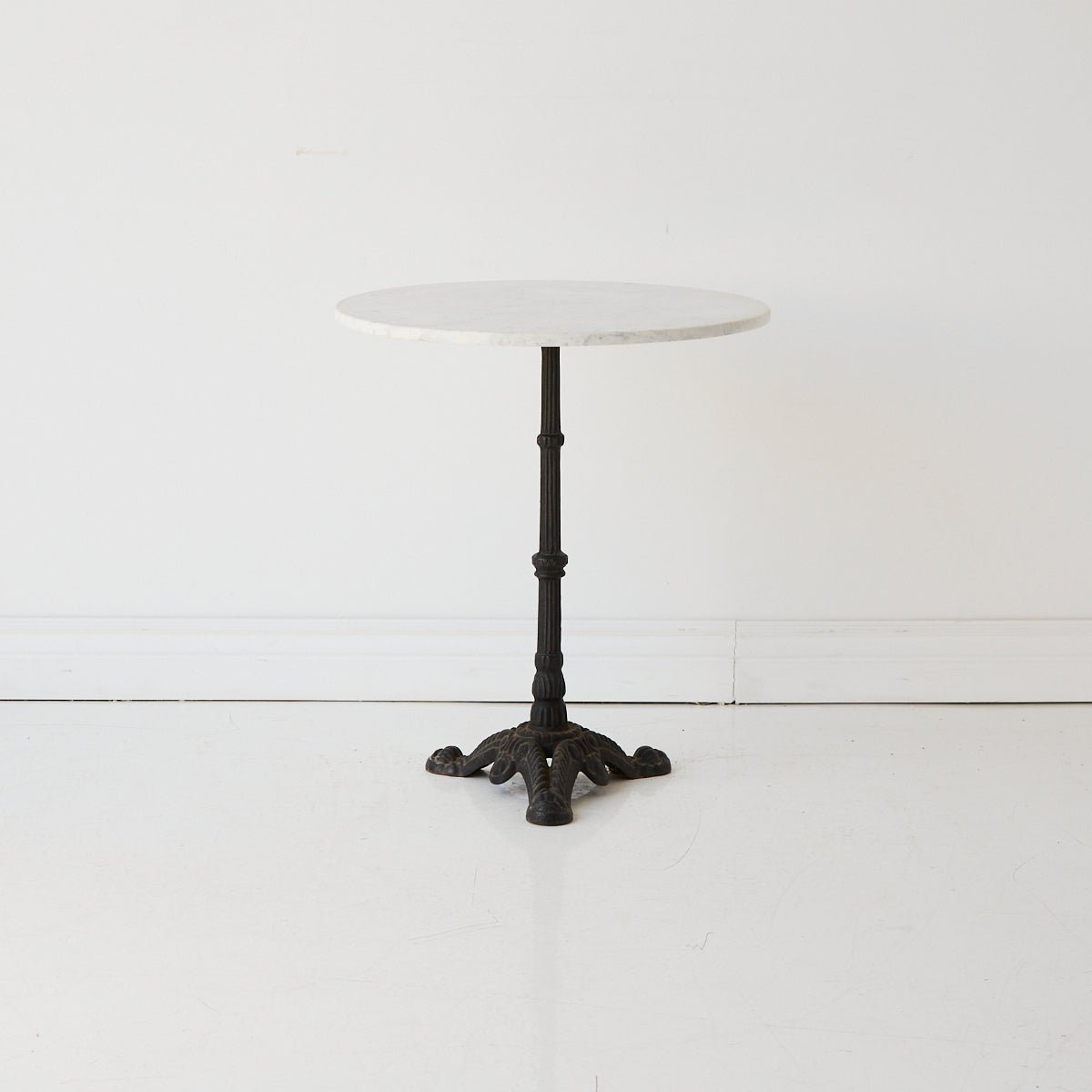 Vintage Marble Pedestal Table - elsie green - furniture