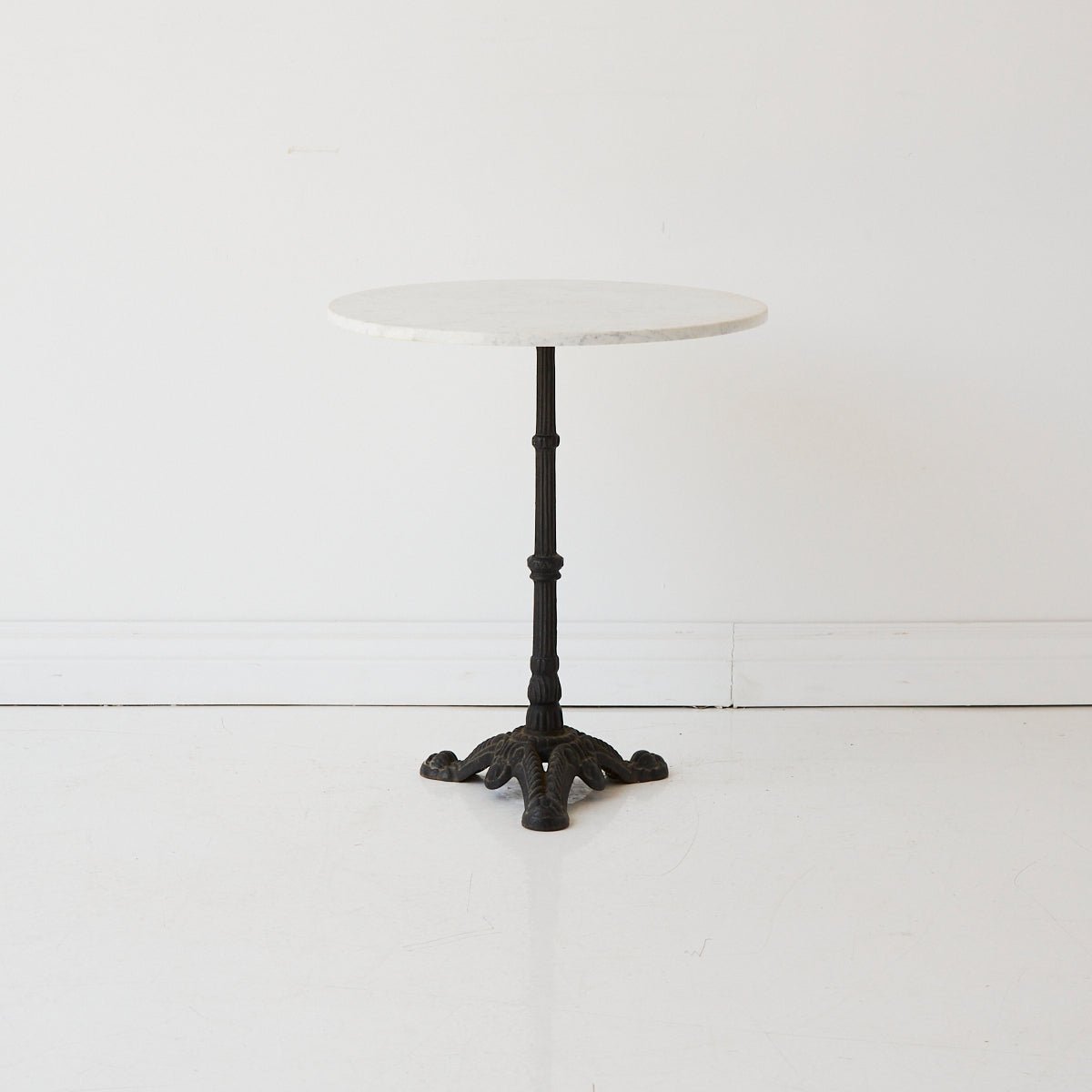 Vintage Marble Pedestal Table - elsie green - furniture