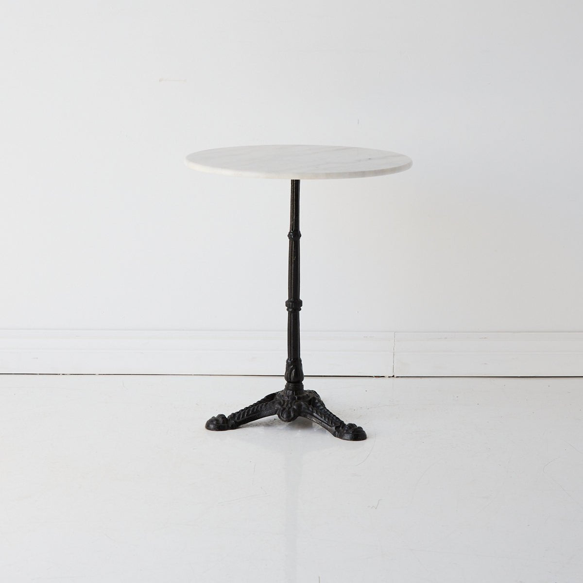 Vintage Marble Pedestal Table - elsie green - furniture