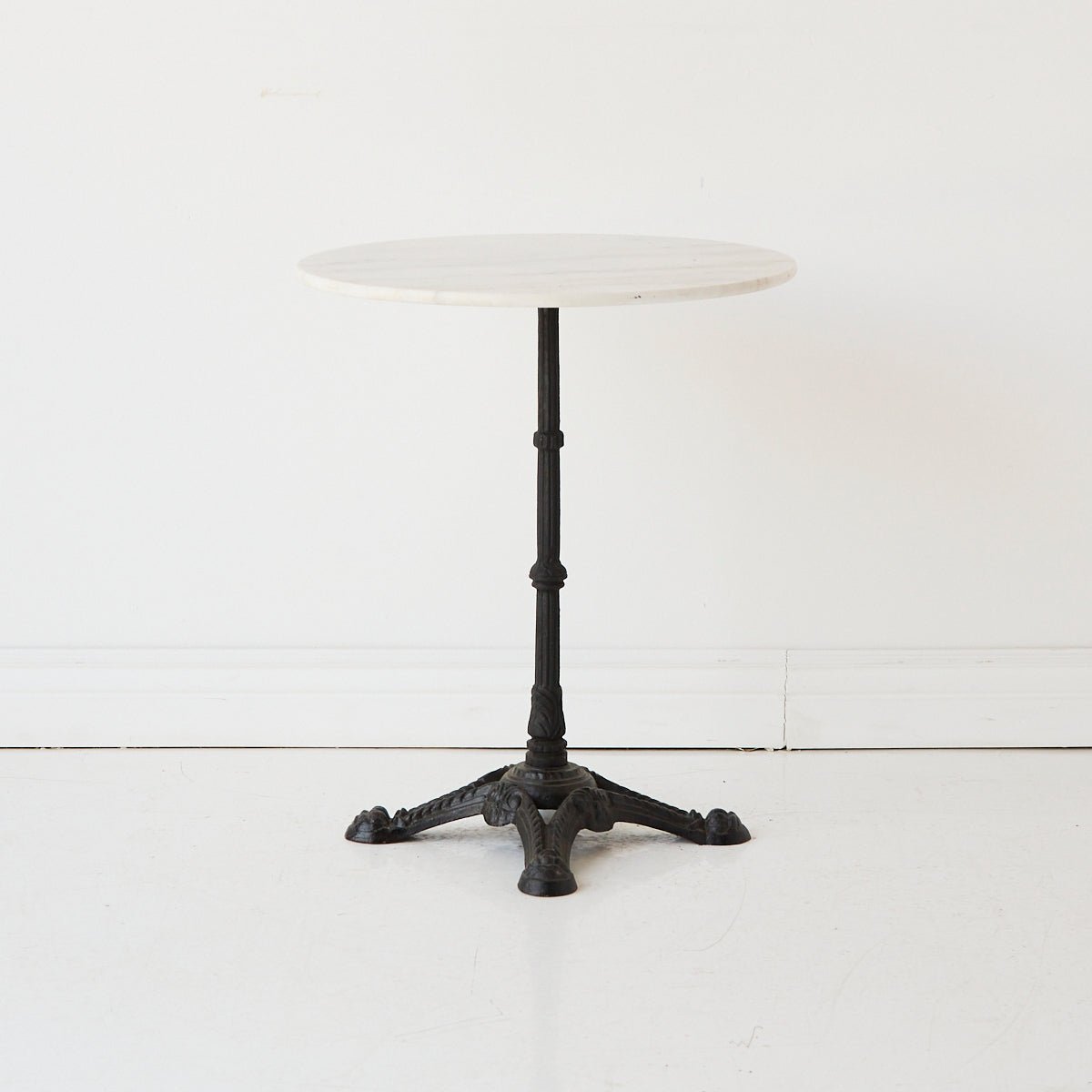 Vintage Marble Pedestal Table - elsie green - furniture