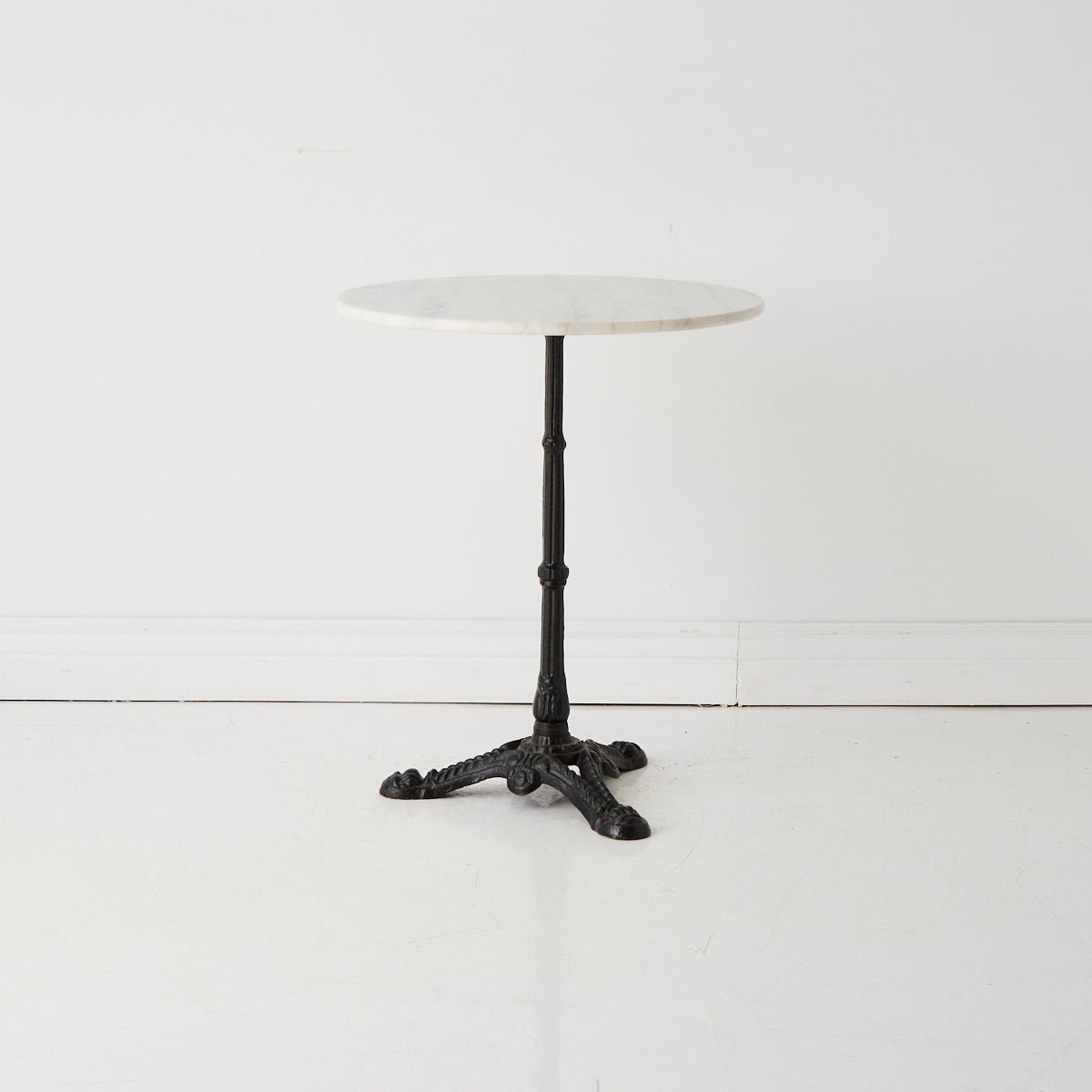 Vintage Marble Pedestal Table - elsie green - furniture