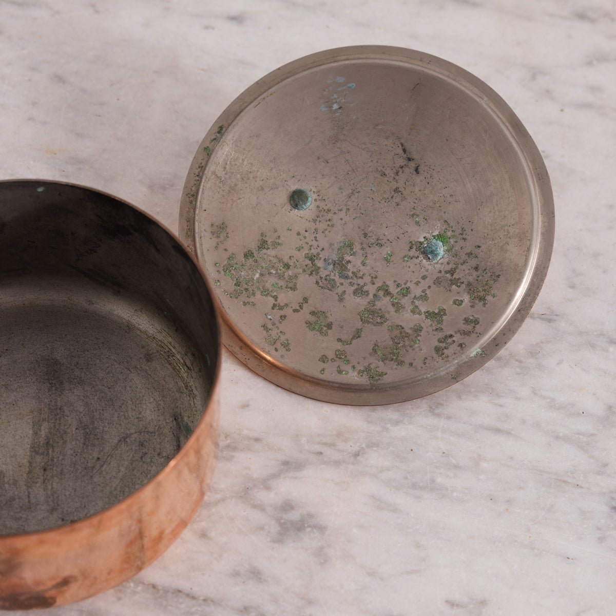 Vintage Metaux Ouvres Copper Pot - elsie green - the french kitchen