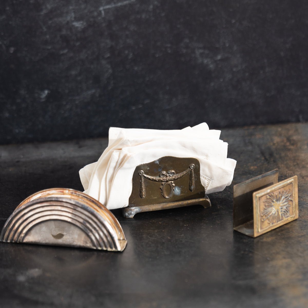 Vintage Napkin Caddy - elsie green - the french kitchen