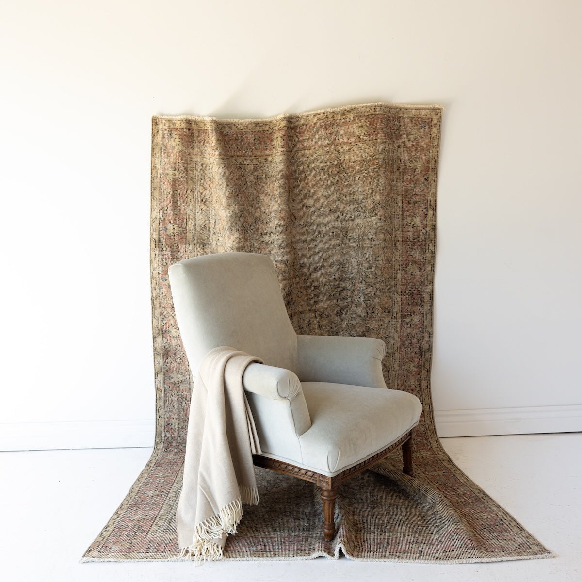 Vintage Napoleon Arm Chair - elsie green - Furniture
