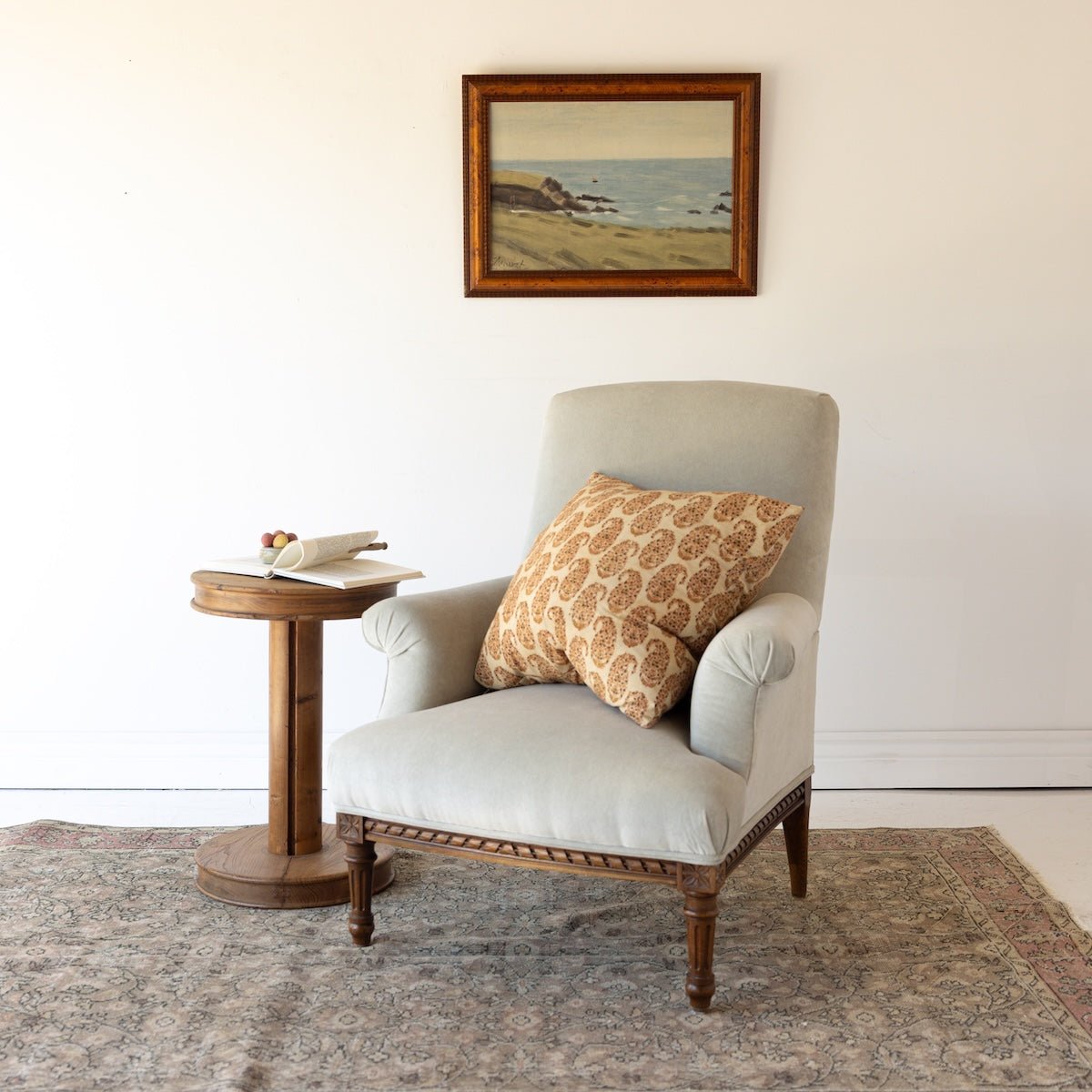 Vintage Napoleon Arm Chair - elsie green - Furniture