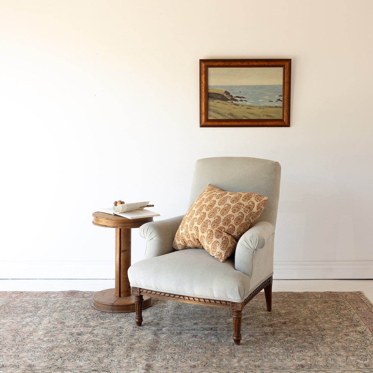 Vintage Napoleon Arm Chair - elsie green - Furniture