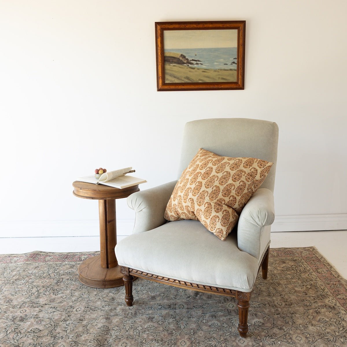 Vintage Napoleon Arm Chair - elsie green - Furniture
