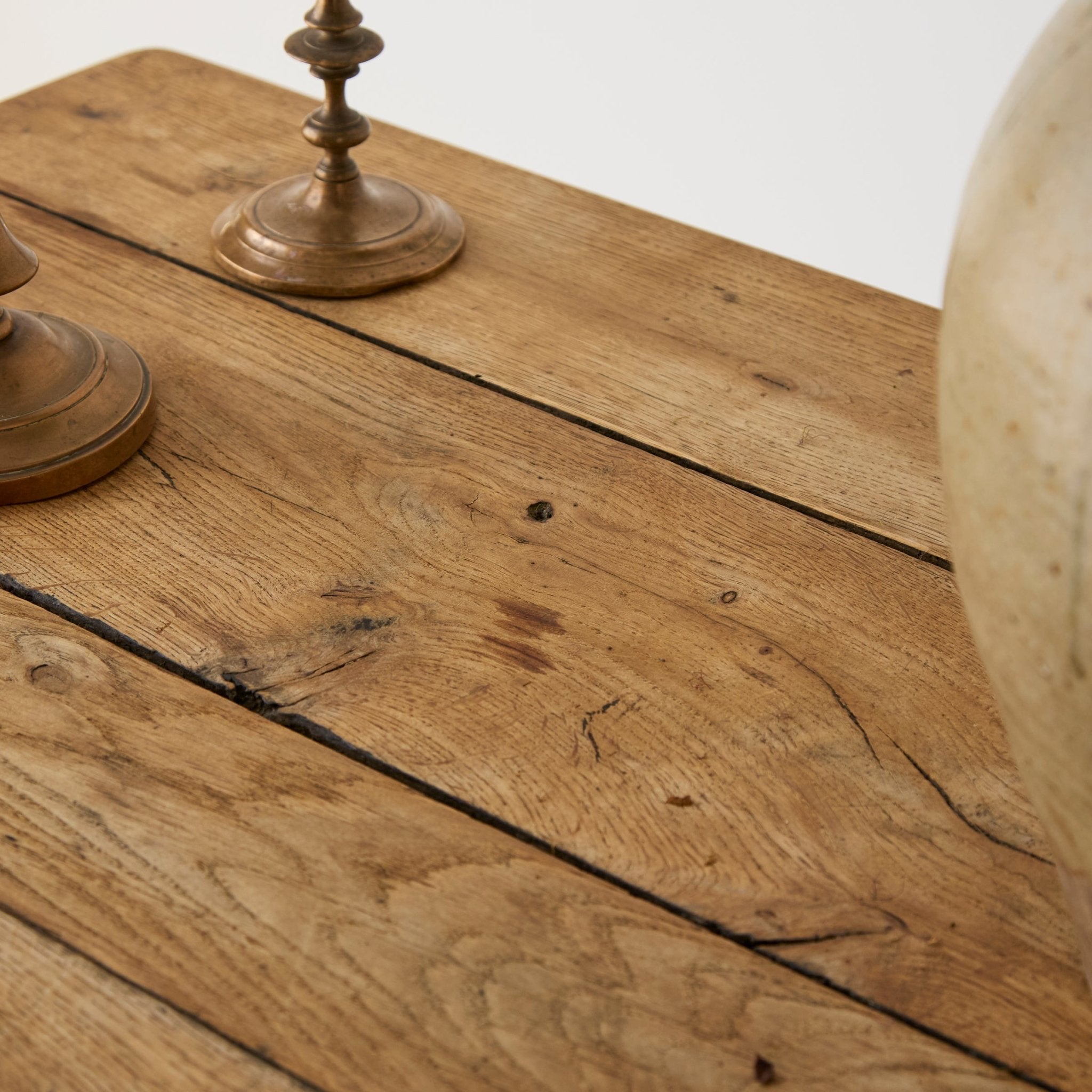 Vintage Oak Bistro Console - elsie green - furniture