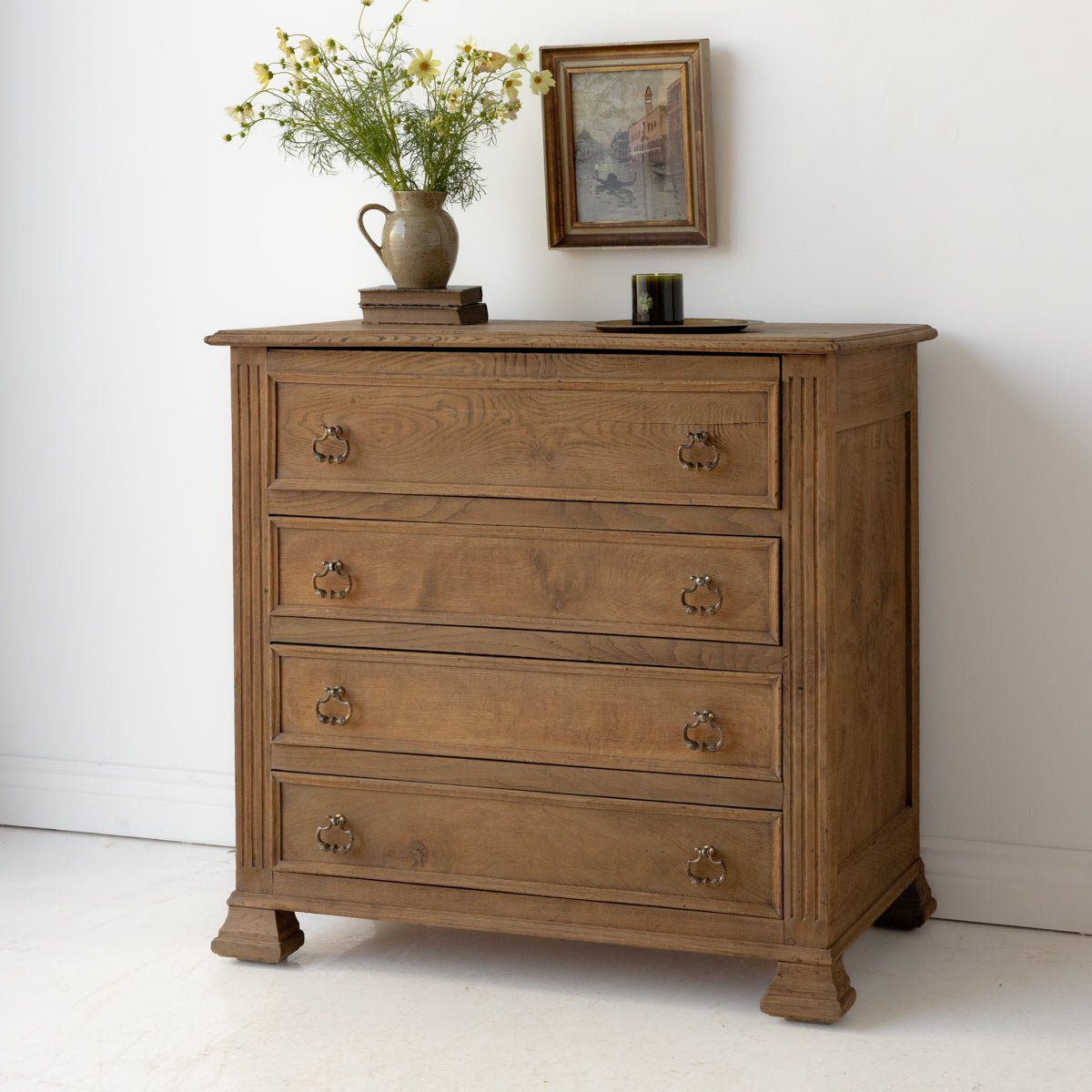 Vintage Oak Dresser - elsie green - furniture