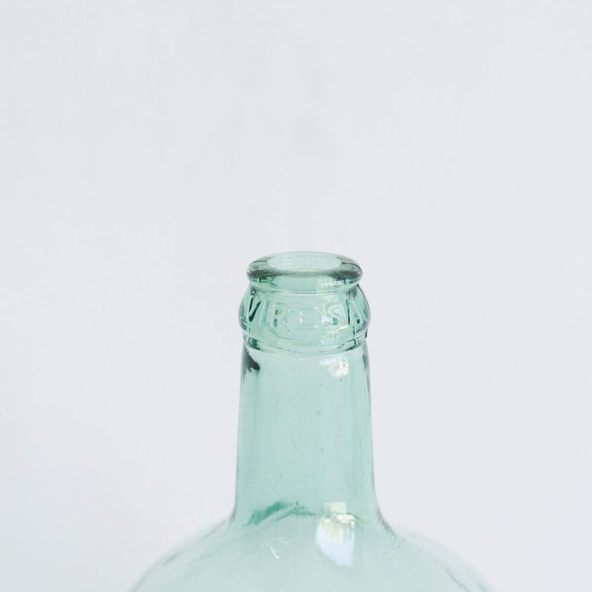 Vintage Oil Bottle - elsie green - decor