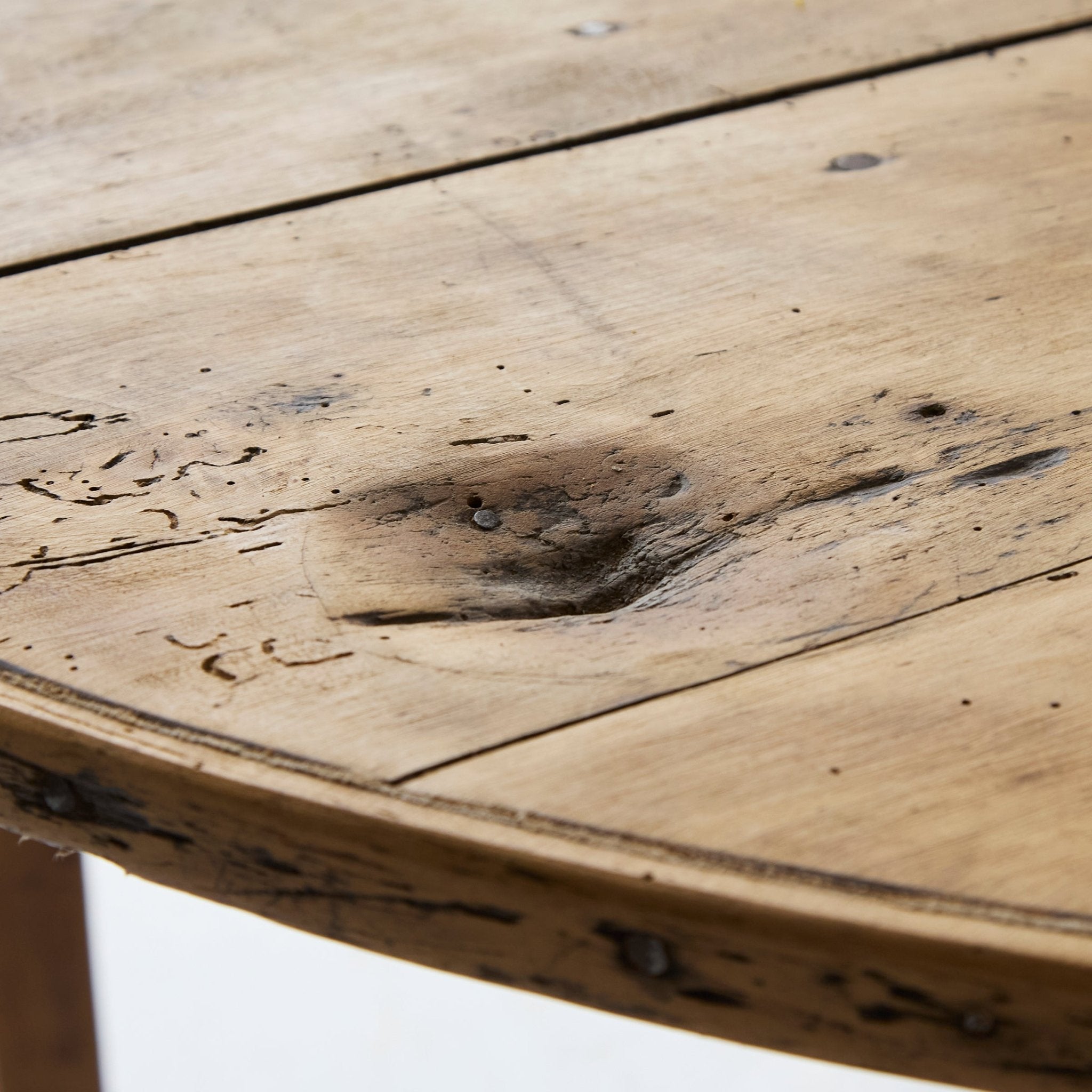 Vintage Oval Farm Table - elsie green - furniture