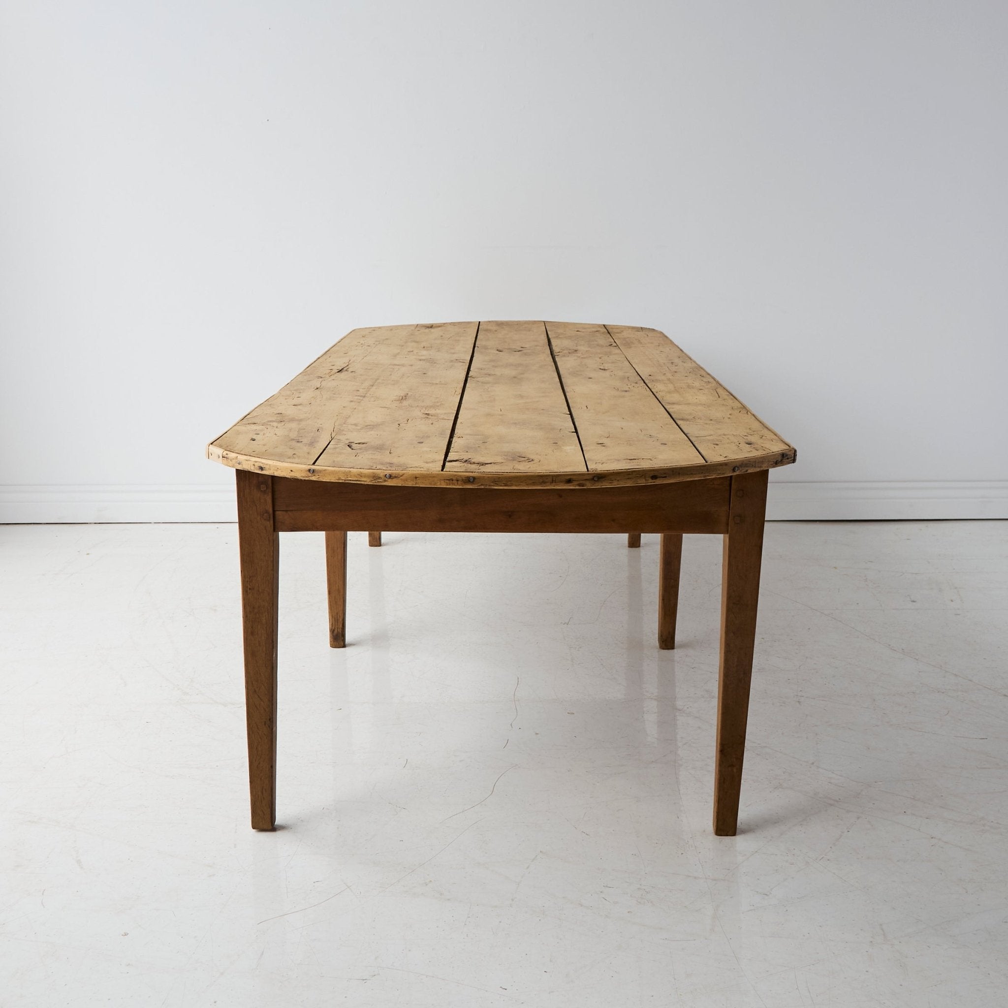 Vintage Oval Farm Table - elsie green - furniture