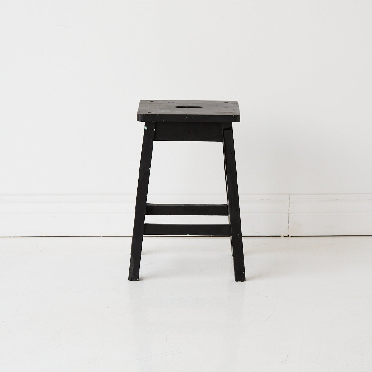 Vintage Painted Stool - elsie green - furniture