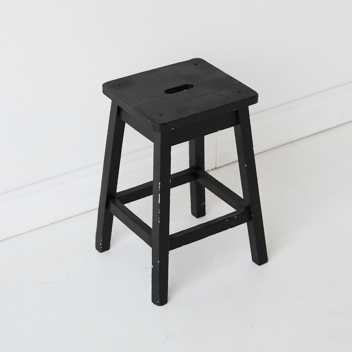 Vintage Painted Stool - elsie green - furniture