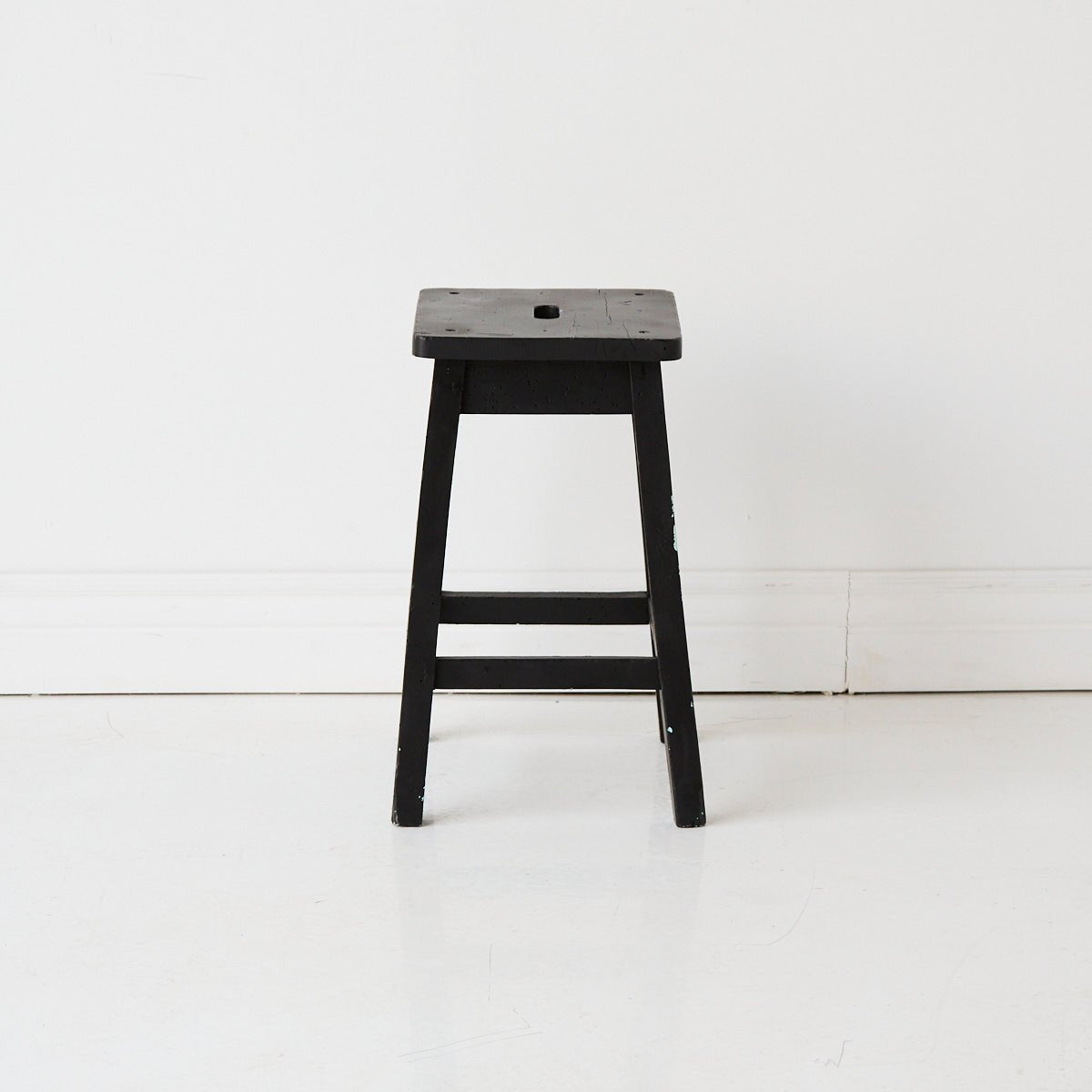 Vintage Painted Stool - elsie green - furniture