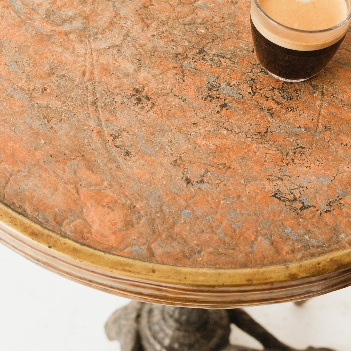 Vintage Parisian Bistro Table - elsie green - furniture