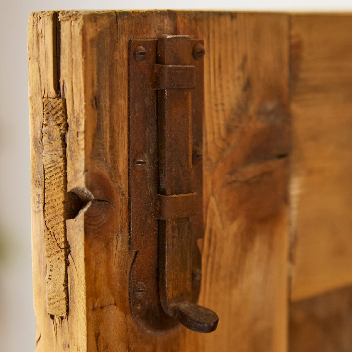 Vintage Pine Armoire - elsie green - Furniture + 100yo .