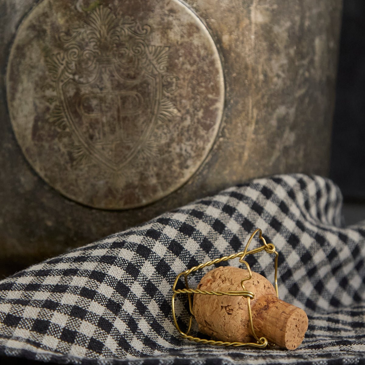 Vintage Plaza Hotel Champagne Bucket | The Patrick Orbe Collection - elsie green - the french kitchen