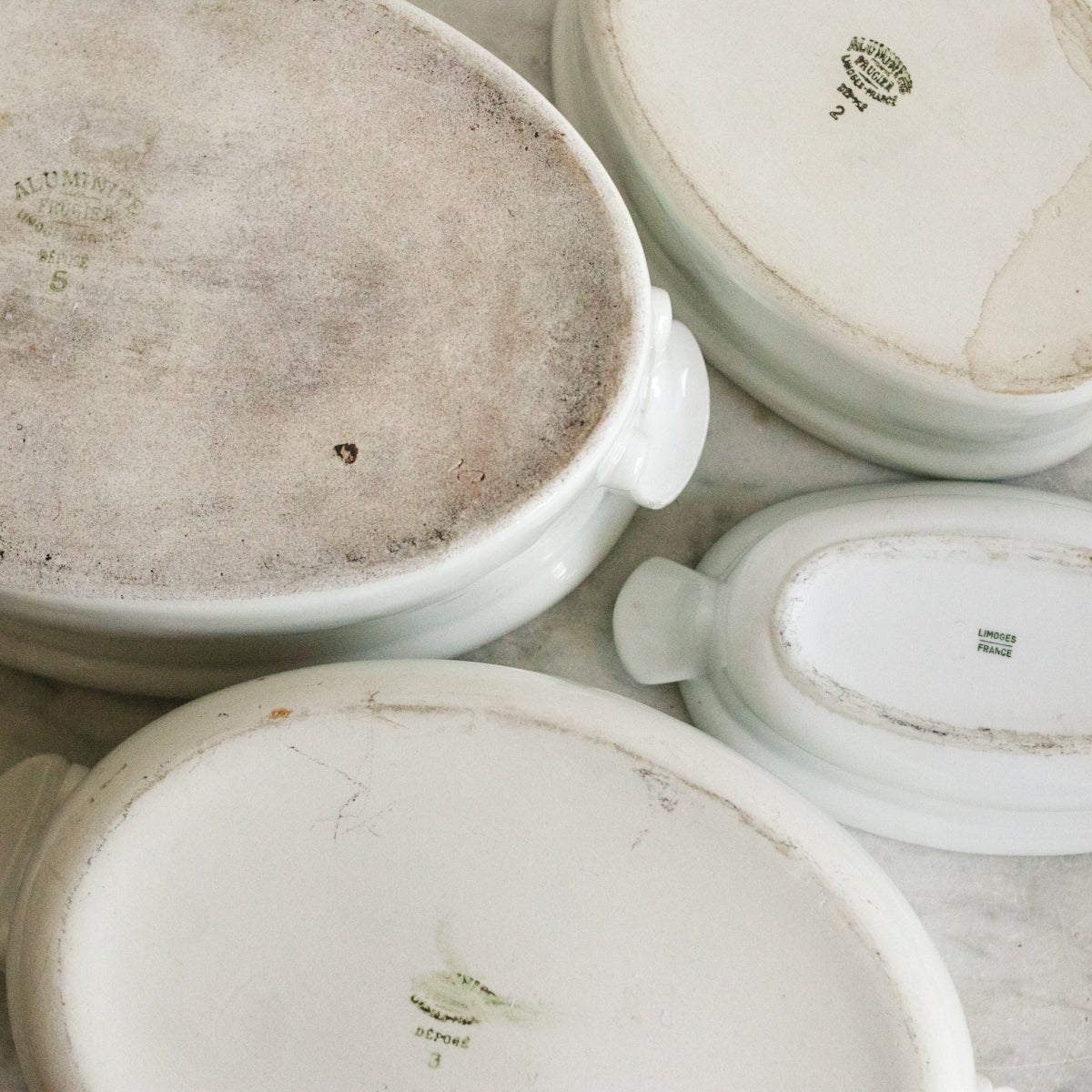 Vintage Porcelain Baker - elsie green - the french kitchen
