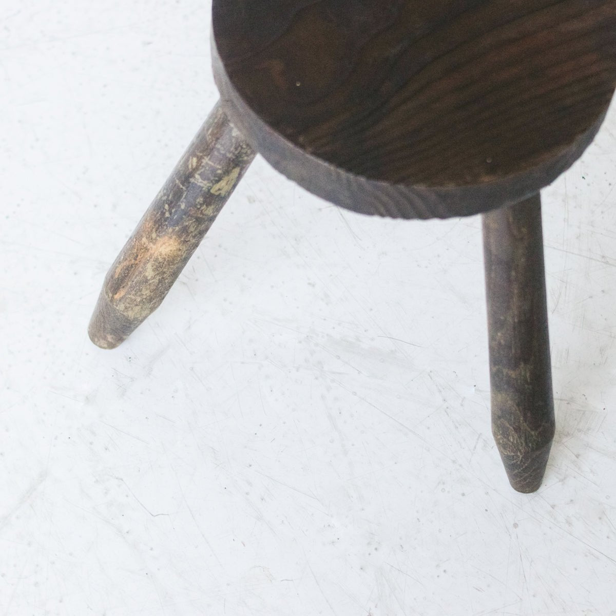 Vintage Round Stool - elsie green - decor