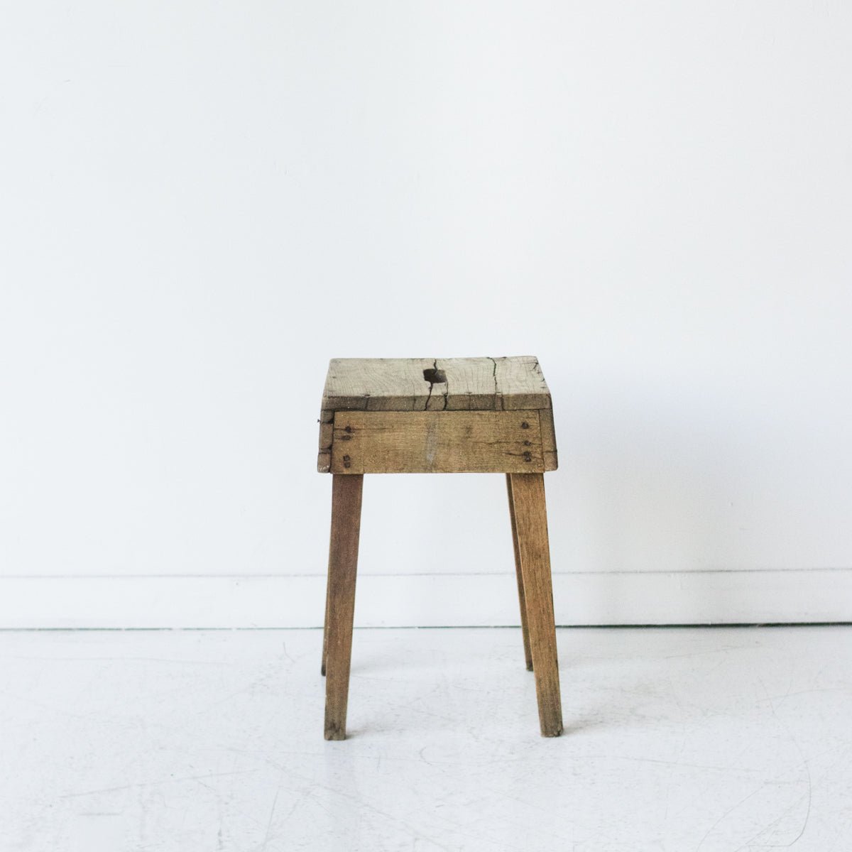 Vintage Rustic Stool - elsie green - decor
