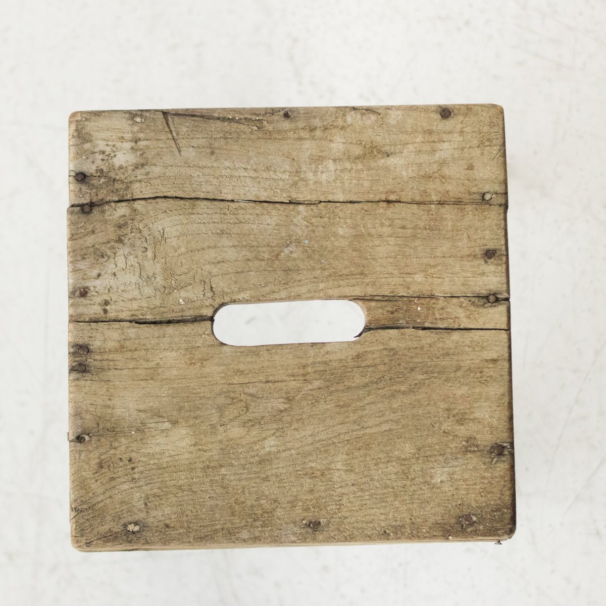 Vintage Rustic Stool - elsie green - decor