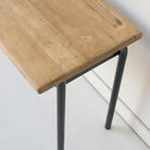 Vintage School Desk Coffee Table - elsie green - furniture