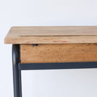 Vintage School Desk Coffee Table - elsie green - furniture