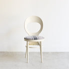 Vintage Seagull Chair with Mattress Ticking Seat - elsie green - Furniture